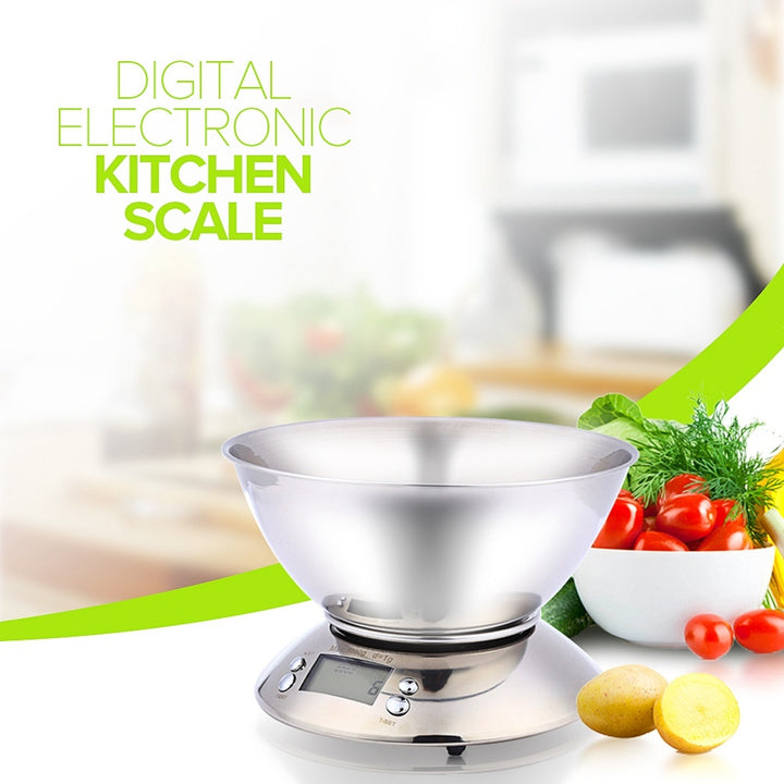 Stainless steel kitchen scale