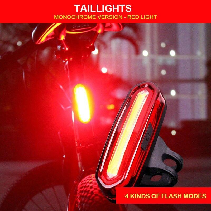 Ultra-Bright USB Rechargeable Bike Tail Light