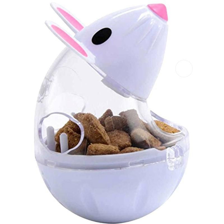 Interactive Mouse Tumbler Cat Feeder Toy