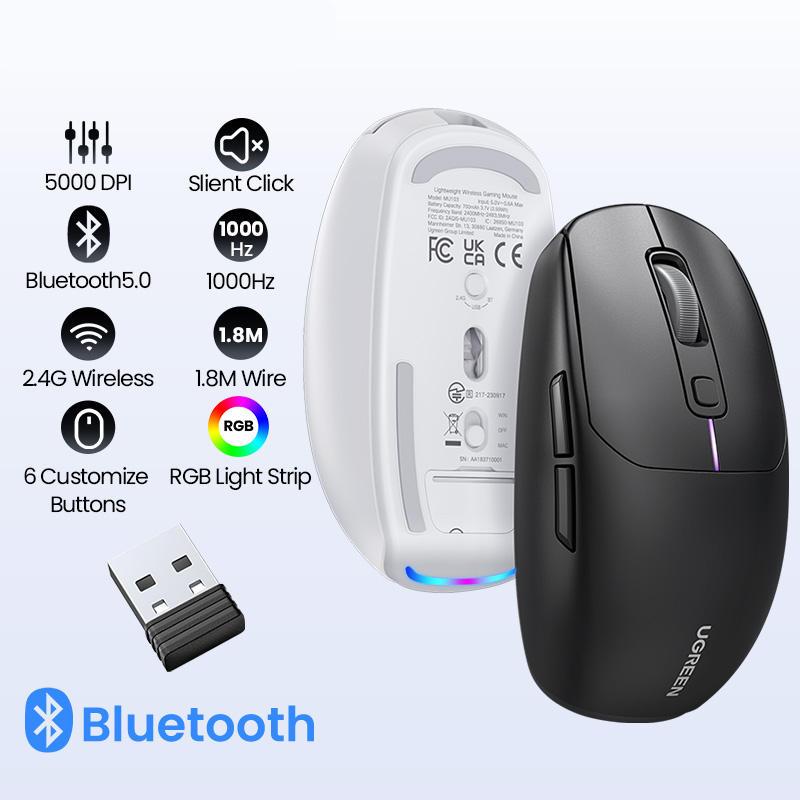 Wireless Gaming Mouse 5000DPI