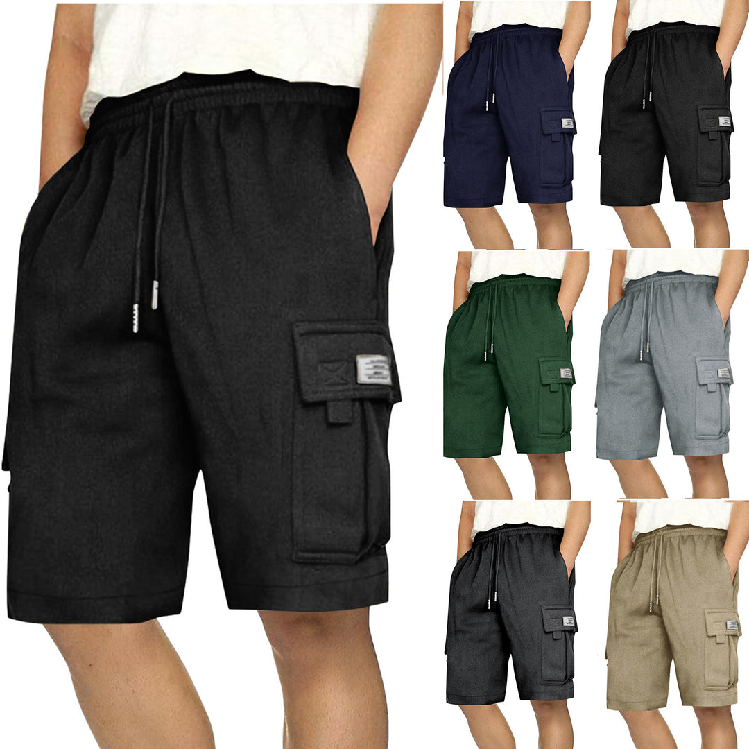 Workwear Shorts Men's Summer Korean Style