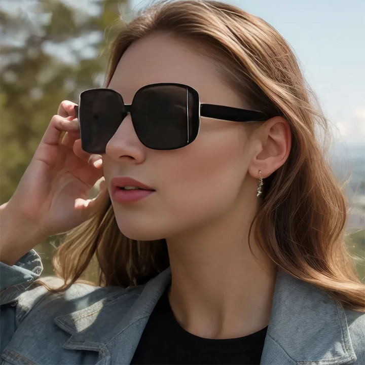 Oversized Square Sunglasses for Women