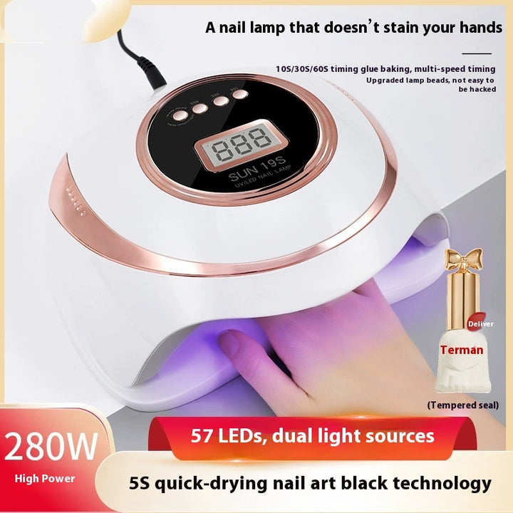 Upgraded Nail Art Phototherapy Lamp Blue Light