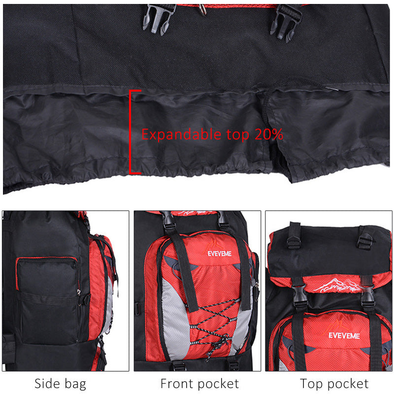 80L Outdoor Adventure Backpack