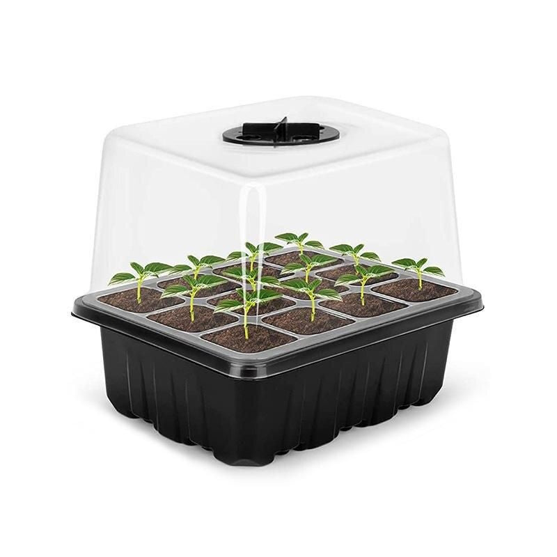 Versatile 6-Hole & 12-Hole High-Breathable Seedling Box Set – Perfect for Gardening Enthusiasts