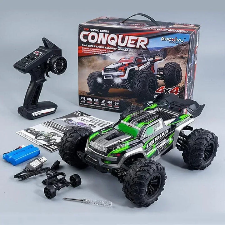 SpeedyDrift 1:16 Scale RC Monster Truck - High-Speed Off-Road Thrills!