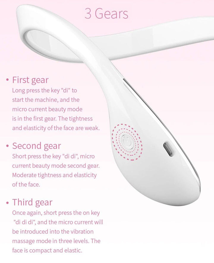 EMS Vibration Facial Lifting & V-Face Shaping Massager