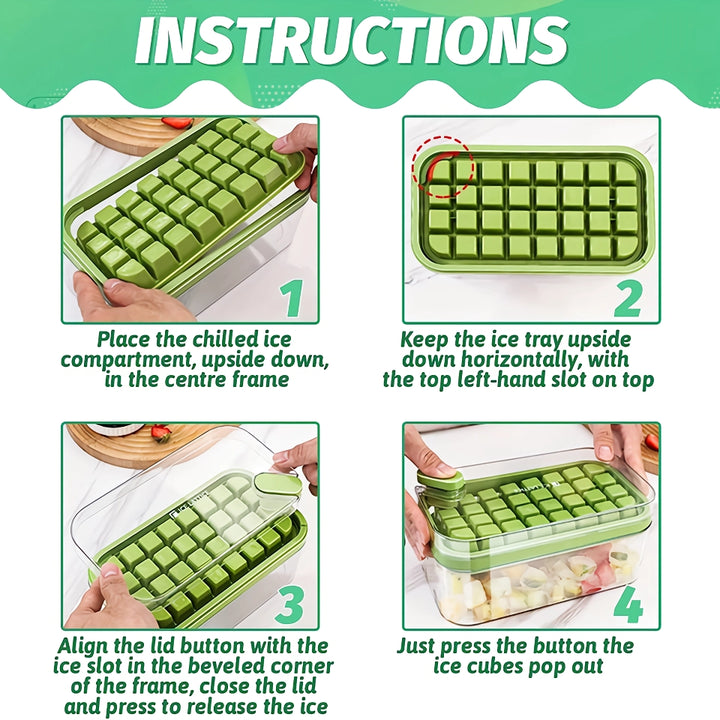 Silicone Ice Cube Tray Mould