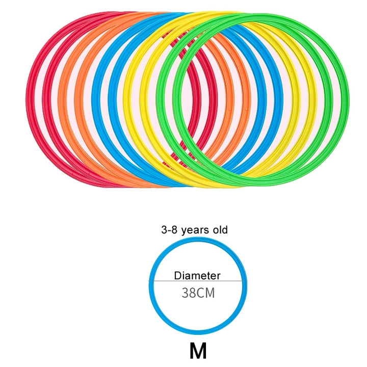 Kids Outdoor Hopscotch Ring Jumping Game