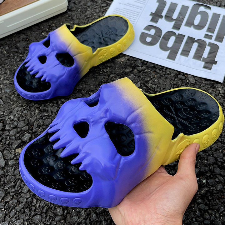 Women's Skull Slippers Summer Fashion Outdoor