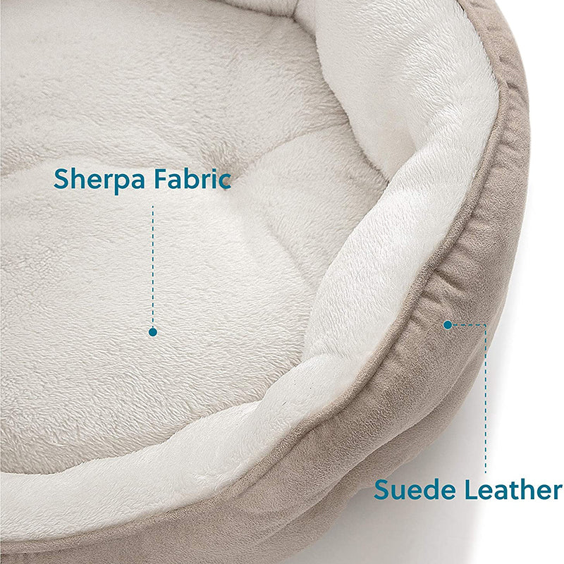 Cozy Round Small Pet Bed