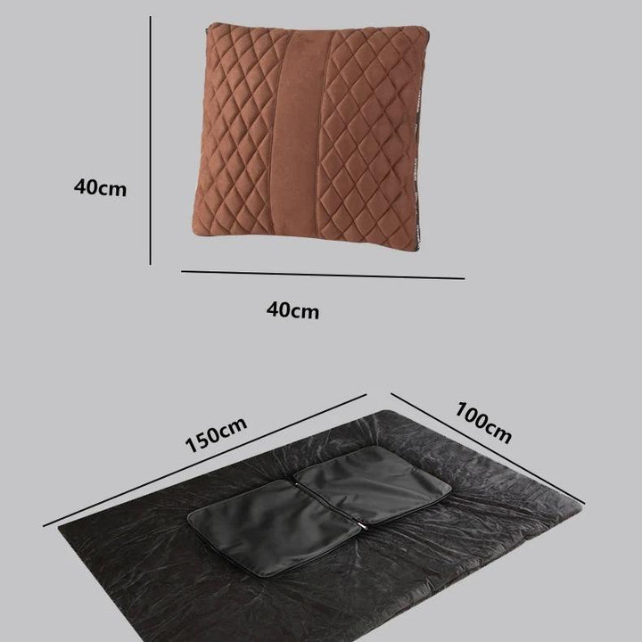 Car Waist Support Pillow and Quilt