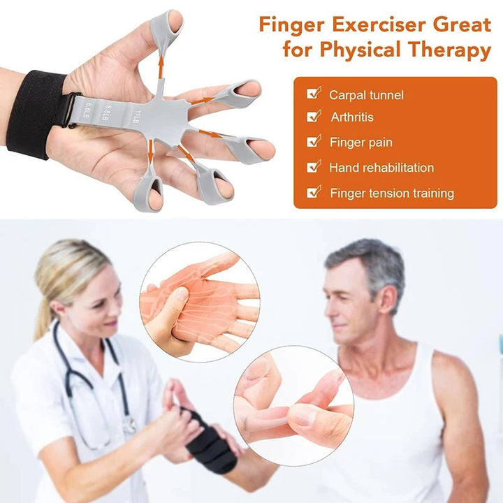 Finger Strengthener Hand Grips with 6 Resistance Levels