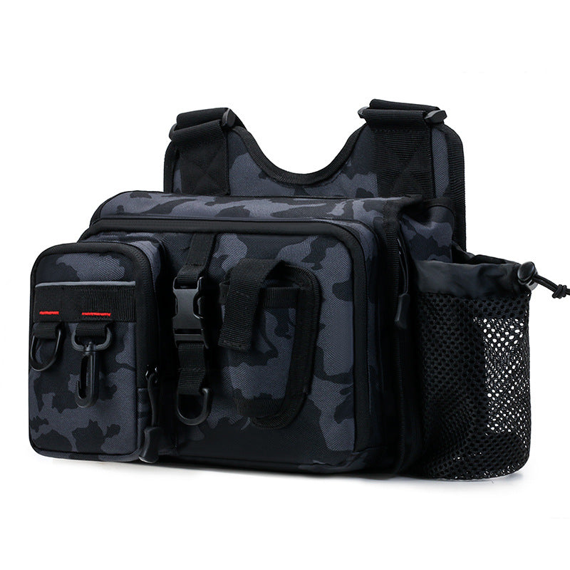 Men's Crossbody Multifunctional Lure Waist Bag