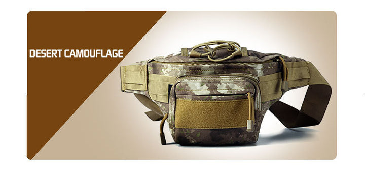 Outdoor Camouflage Waterproof Wear-resistant Portable Sports Waist Bag