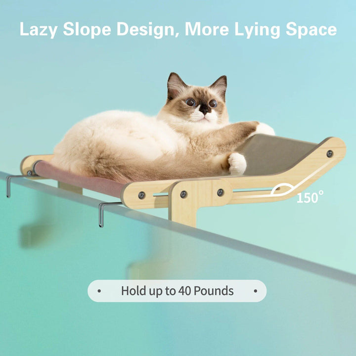 Adjustable Cat Window Hammock Perch