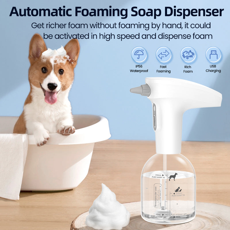 Automatic Pet Soap and Shampoo Dispenser