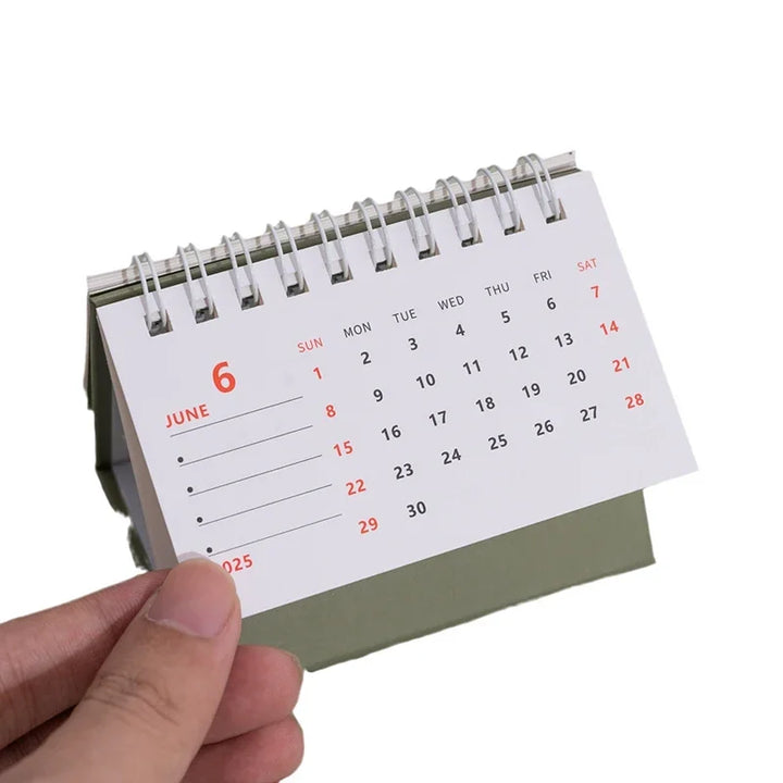 Kawaii 2025 Desk Calendar with To-Do List and Daily Planner