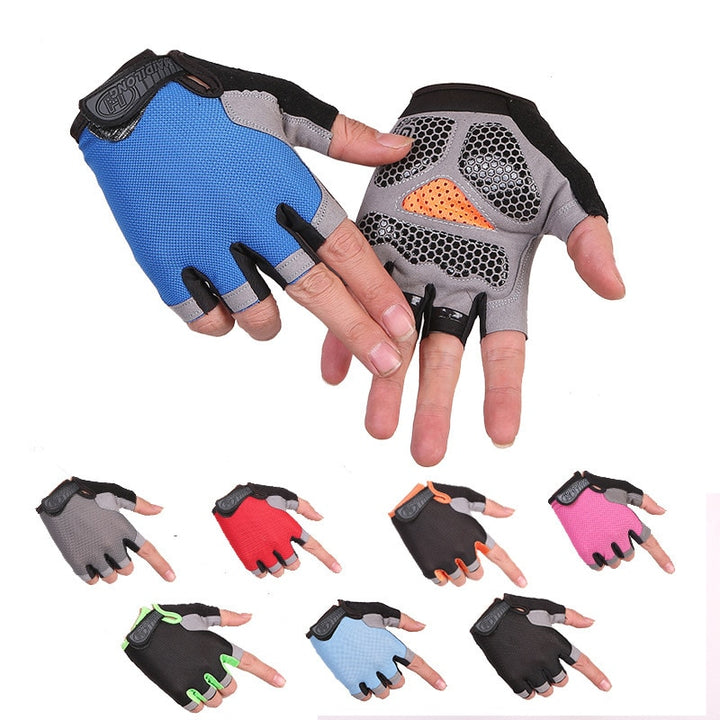 Unisex Breathable Half-Finger Cycling Gloves