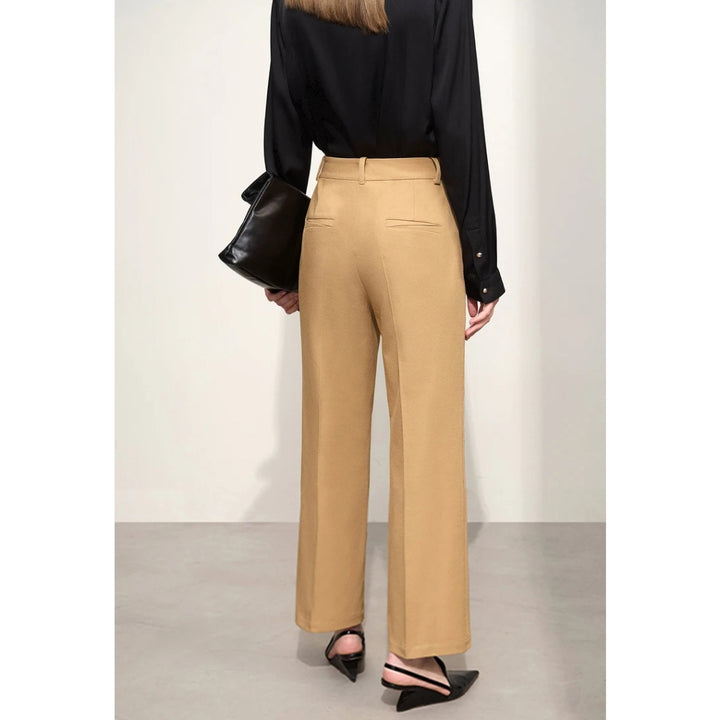 Autumn Women’s Straight Casual Ankle-Length Trousers