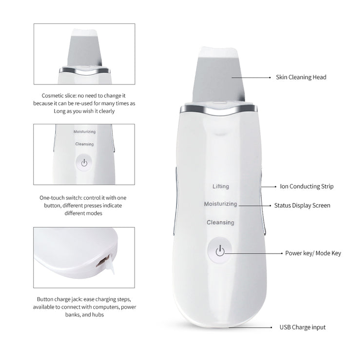 Ultrasonic Skin Scrubber