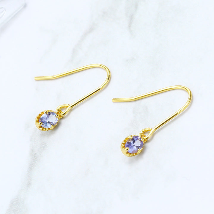 New Natural Tanzanite Earrings