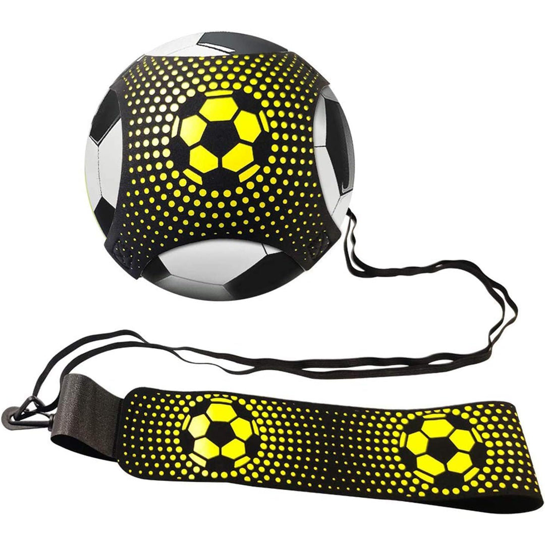 Soccer Training Solo Kick Practice Aid with Adjustable Waist Belt