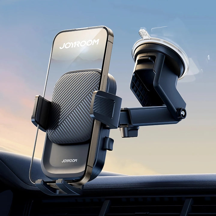 360° Rotation Car Phone Holder - Universal Dashboard & Windshield Mount with Strong Suction