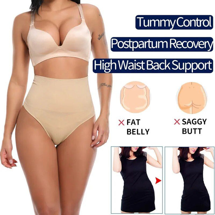 High Waist Slimming Thong Shaper