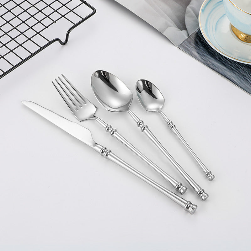 Stainless Steel Xiaoman Waist Knife Fork  Set Western Steak Cutlery Spoon