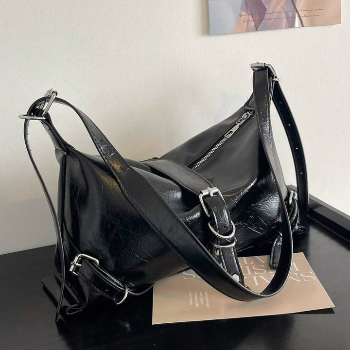 Stylish Solid Shoulder Bag