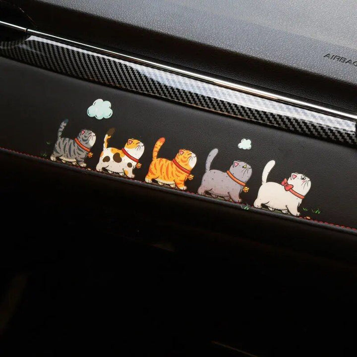 Cute Lazy Cat Vinyl Decal