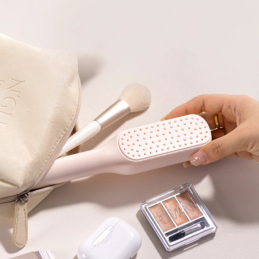 Self-Cleaning Anti-Static Massage Hair Brush