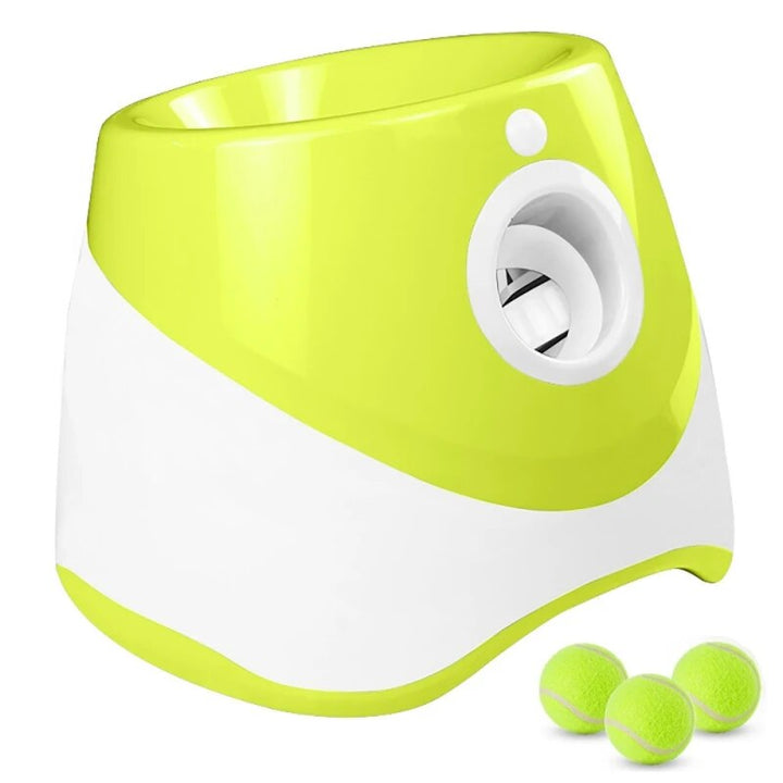 Compact Automatic Dog Tennis Ball Launcher: Interactive Pet Play & Exercise Toy