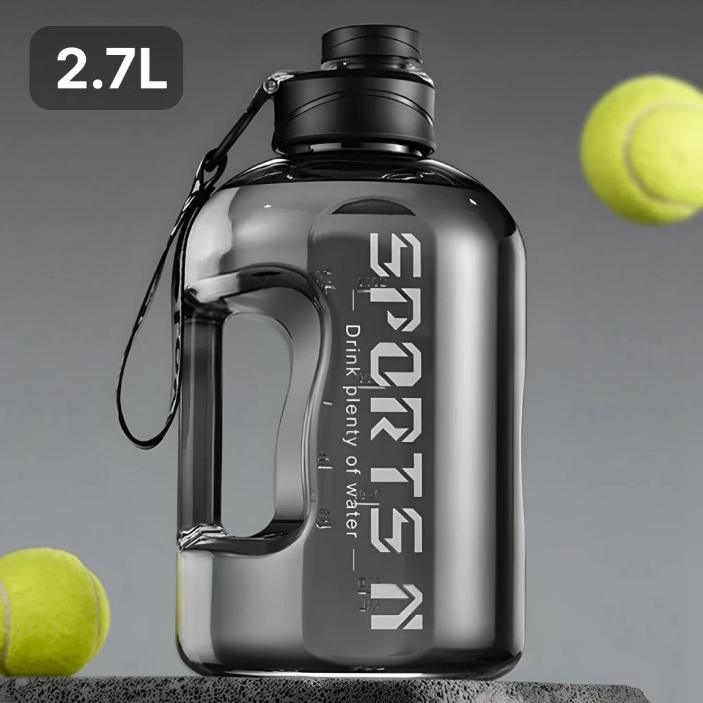 Large Capacity Leakproof Fitness Bottle for Sports and Travel