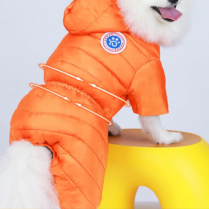 Winter Warm Waterproof Dog Jumpsuit