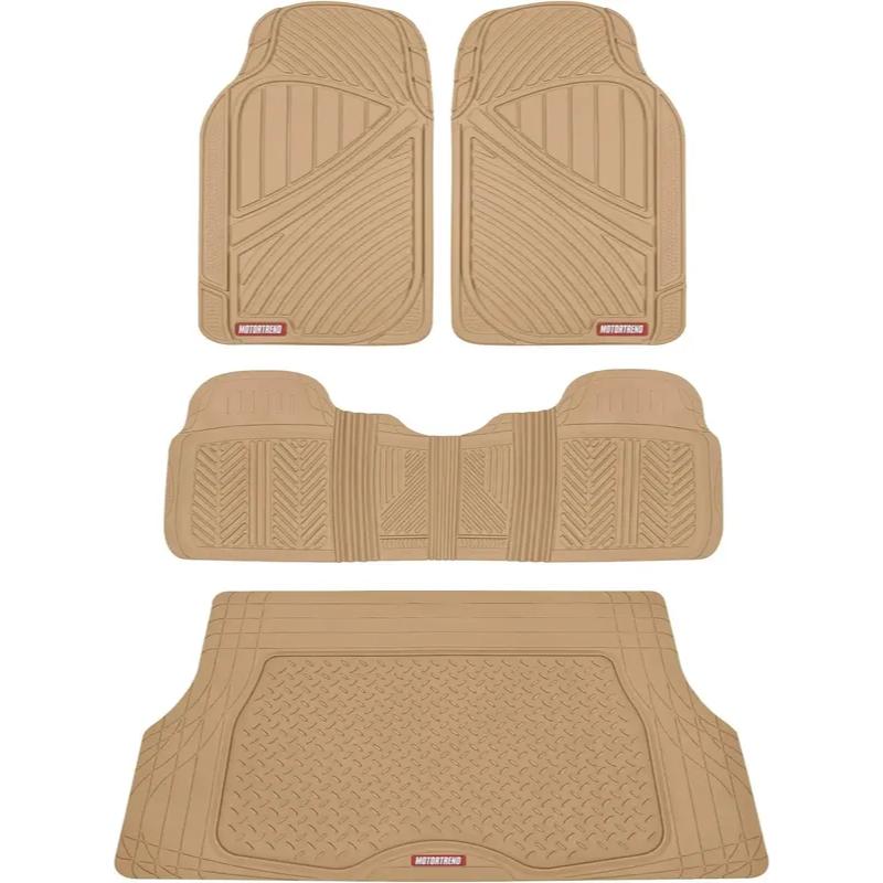 All-Weather Rubber Car Floor Mats & Cargo Liner