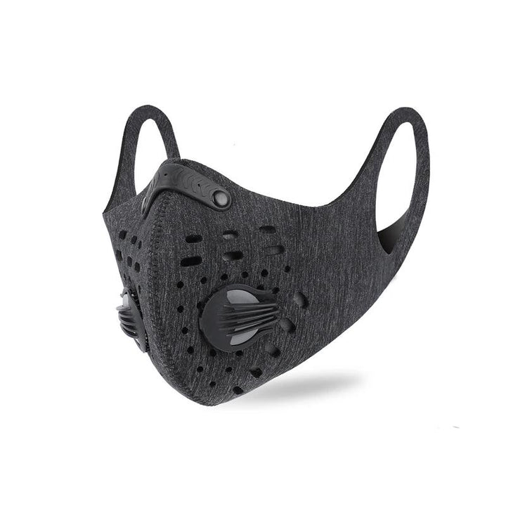 Anti-Pollution Cycling Face Mask with Activated Carbon Filter