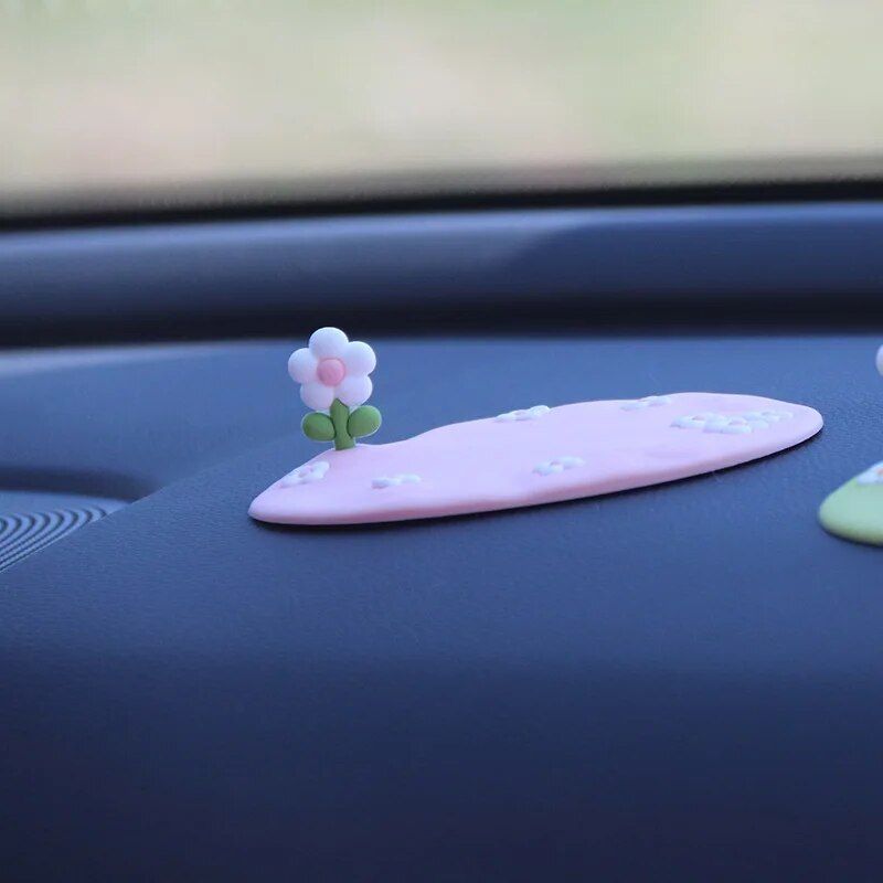 Cute Universal Car Dashboard Anti-Slip Silicone Mat