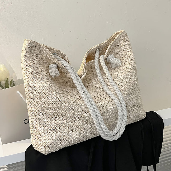 Straw Weave Summer Beach Tote