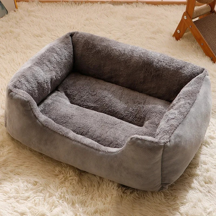 Cozy Plush Cat Bed