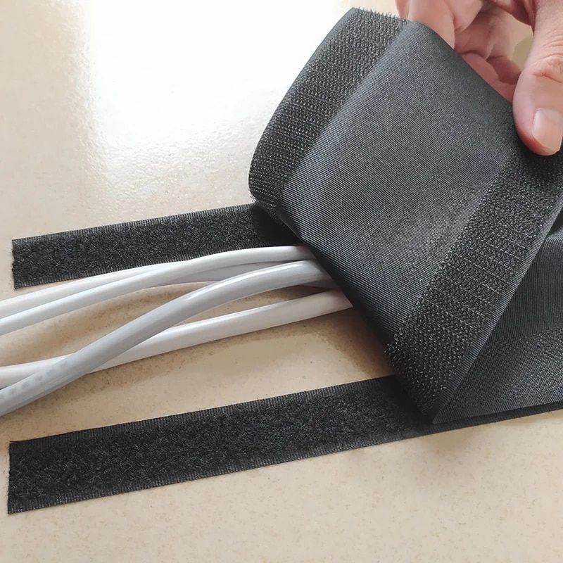 Adjustable 1M Hook and Loop Cable Sleeve