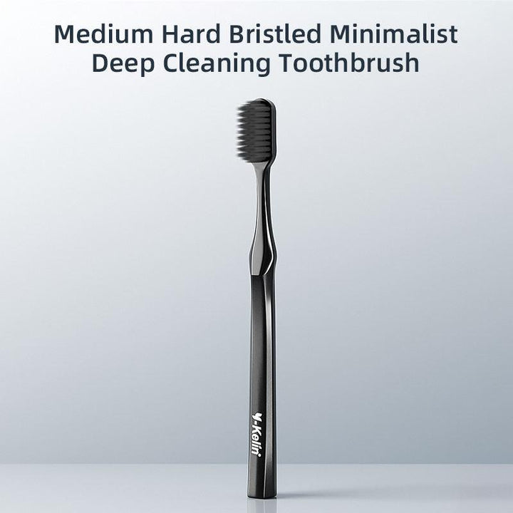 Extra Hard Men's Toothbrush Cleaning Set for Small and Medium Bristles