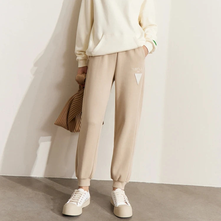 Women's Autumn Casual Straight Ankle-Length Sweatpants