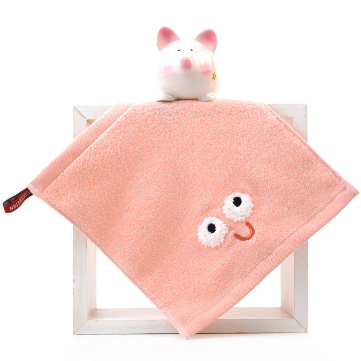 Cartoon Panda Jacquard Cotton Baby Face Towel