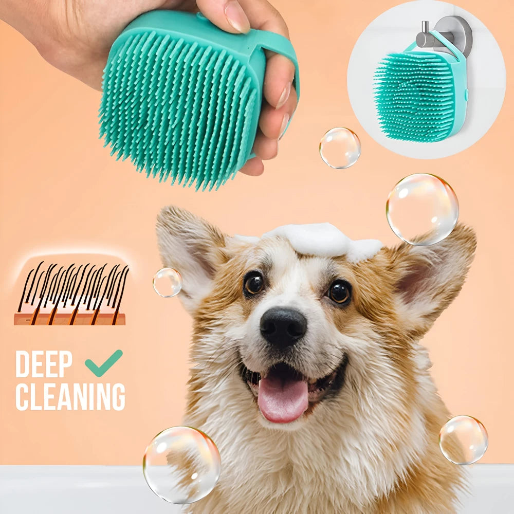 Silicone Dog Bath Brush