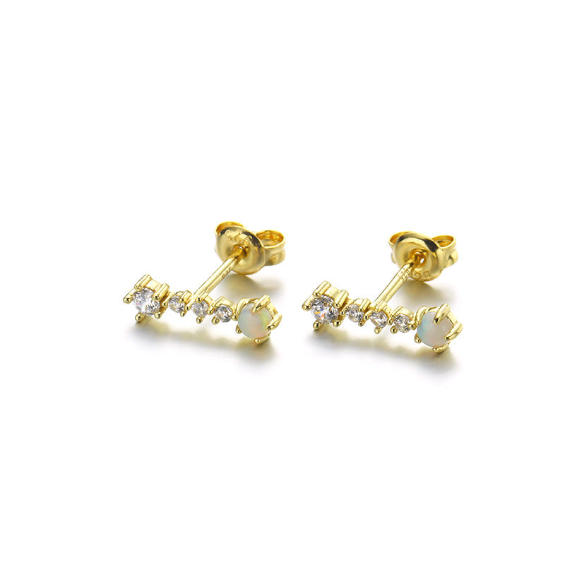 New Korean Simple Zircon Earrings