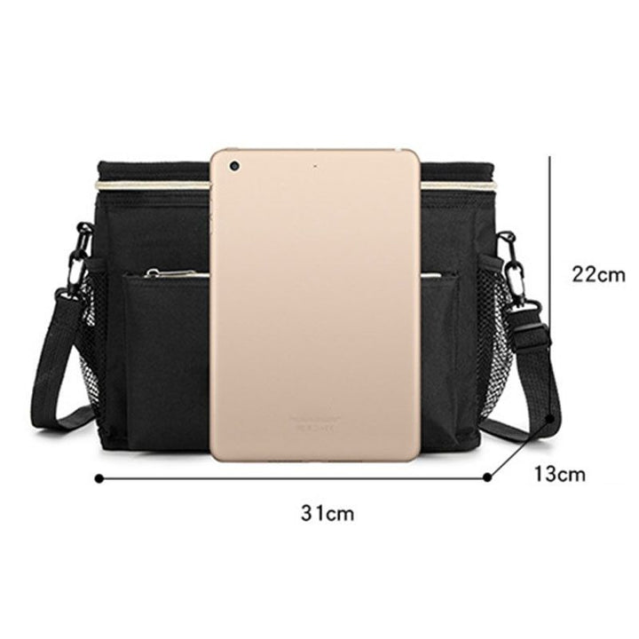 Multifunctional Waterproof Diaper Bag with Large Capacity for Moms on the Go