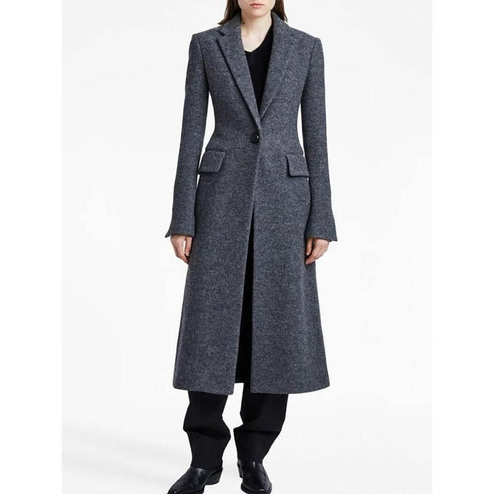 Elegant Woolen Long Coat for Women