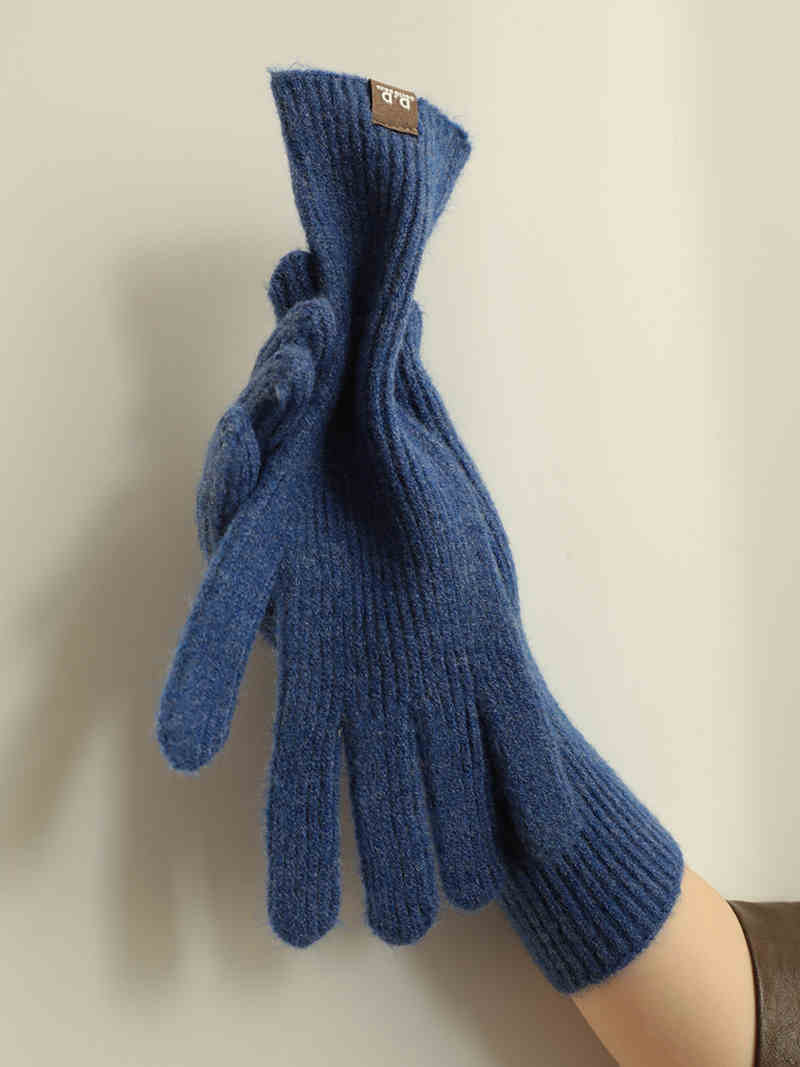 Warm-keeping And Cold-proof Finger Touch Screen Gloves